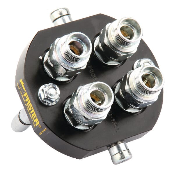 Multifaster DN10-4 x 15L - Stecker mit beweglichem Teil M22x1,5
