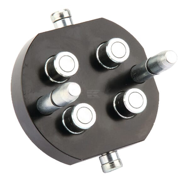 Multifaster DN10-4 x 15L - Stecker mit beweglichem Teil M22x1,5