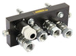 Multifaster DN10-4 x 1/2" BSP + 1 x elektrisch beweglicher Teilstecker