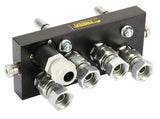 Multifaster DN10-4 x 1/2" BSP + 1 x elektrisch beweglicher Teilstecker