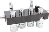 Multifaster DN12-4 x 1/2" BSPP 1 x elektrisch beweglicher Teilstecker