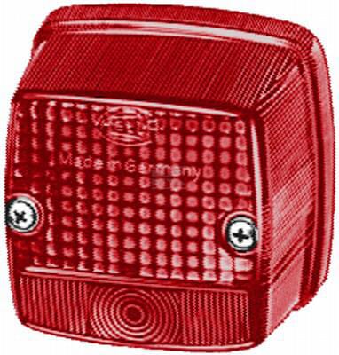 Lichtscheibe rot