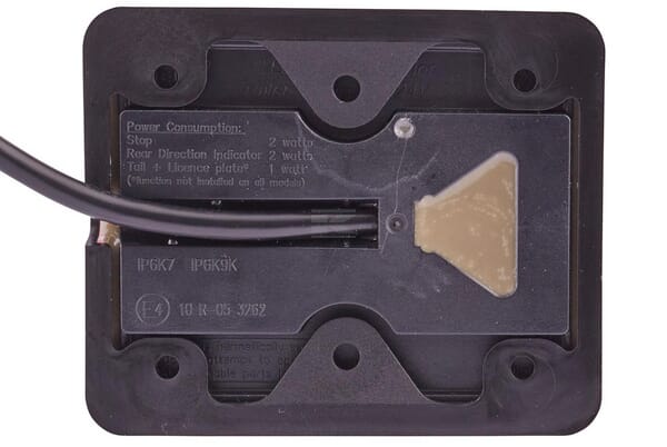 LED Heckleuchte 96 x 80 mm  12 V / 24 V  50 cm Kabel