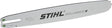 Führungsschiene R 40cm/16" 1.6mm/0.063" 3/8"