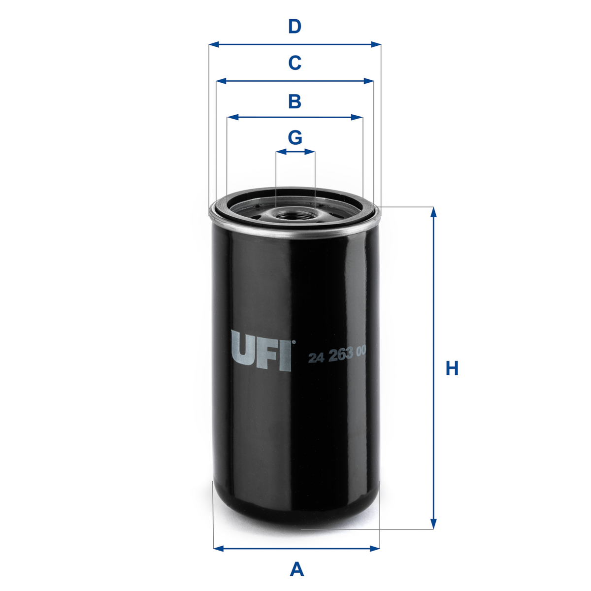 24.263.00 Kraftstofffilter SpinOn