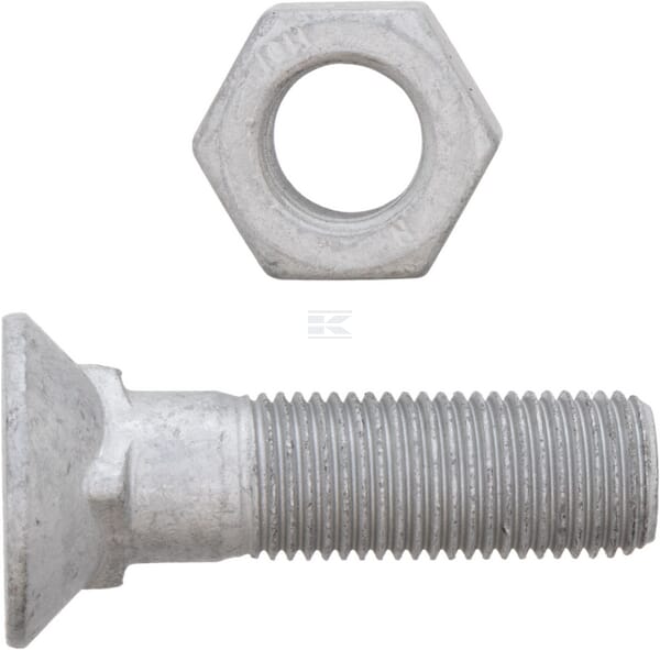 Schraube mit Mutter M12x1,25x45 Spezial 12.9 BK55