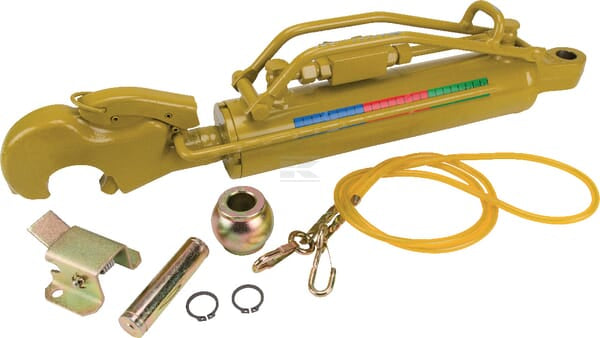 Hydraulischer Oberlenker, Haken mit Kugel Kat.3/2, Ø70 mm