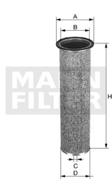CF 16 158 z Luftfilterelement (Sekundärelement)