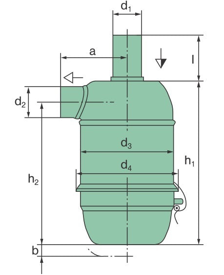 31 190 75 043 Luftfilter (EFT-Ölbadluftfilter)
