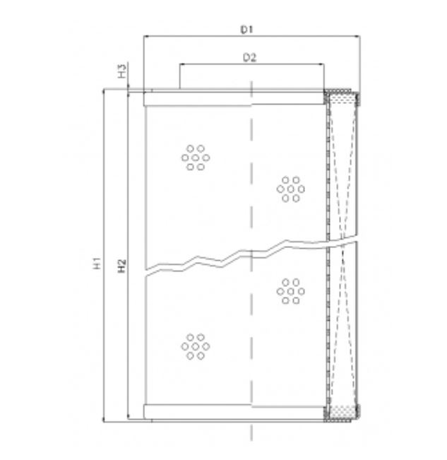 R5100T149 Hydraulikfilterelement (Rücklauffilter)