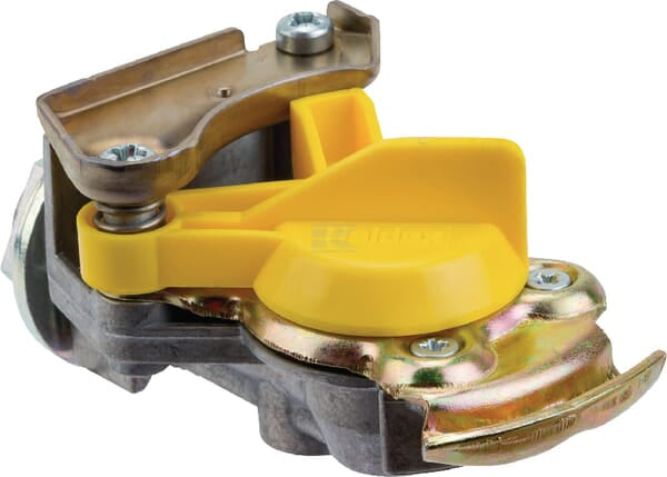 Kupplungskopf mit integriertem Filter "Protect-O" M16x1,5 gelb