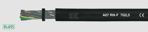 Gummileitung 3x6mm²