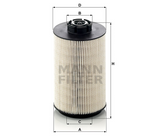 PU 1058 x Kraftstofffilterelement (metallfrei)