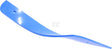 Streichblechstreifen 4 CS40/CS50, rechts, 883x10x110