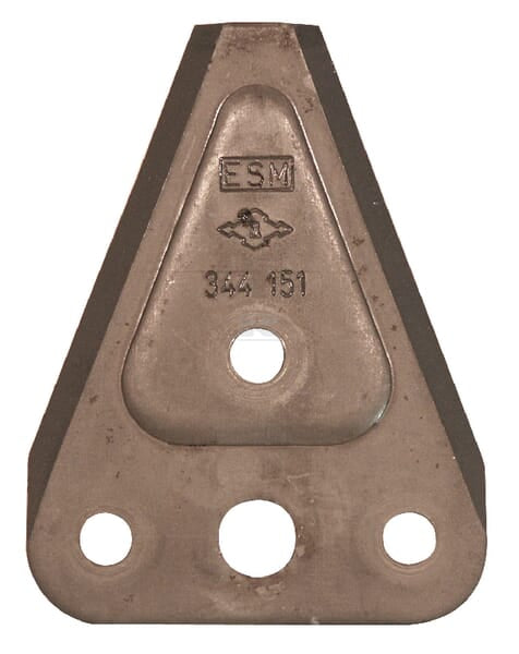 Messerklinge glatt
