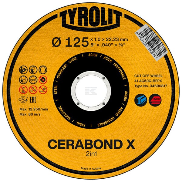 Trennscheibe Cerabond-X 125x1.0