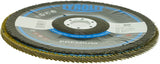 Fächerschleifscheibe 178 mm K40 Form 27A