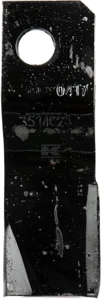 Rasenmähermesser, Länge 235mm, breite 75mm, dicke 7mm, bohrungsdurchmesser 30mm, Votex