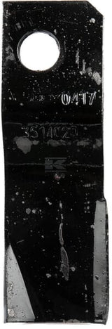 Rasenmähermesser, Länge 235mm, breite 75mm, dicke 7mm, bohrungsdurchmesser 30mm, Votex