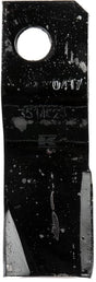Rasenmähermesser, Länge 235mm, breite 75mm, dicke 7mm, bohrungsdurchmesser 30mm, Votex