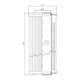 D624G03 Hydraulikfilterelement (Druckfilter)