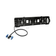 Kennzeichenhalter mit Beleuchtung, 12 V - 0,8 m Kabel