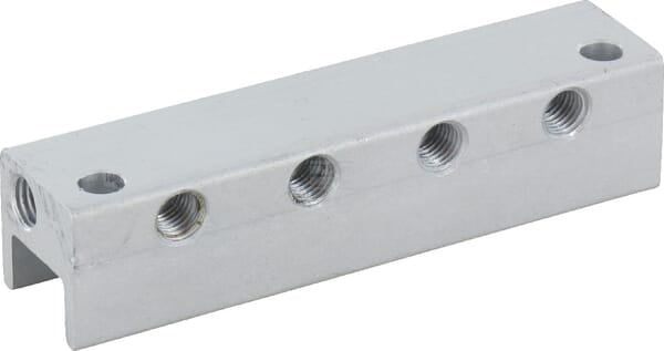 Verteilerblock 4-fach 5/16 UNF