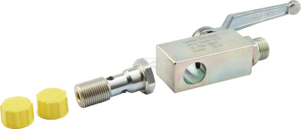 Kugelhahn HBPA 0602 M18x1,5 Zn