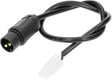 Kabel 2-polig female Stecker male kpl. l=490