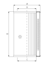 S530C25 Hydraulikfilterelement (Saugfilter)