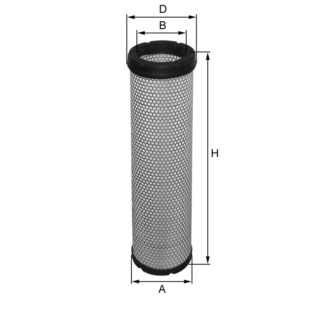 HP2647 Luftfilterelement (Sekundärelement)