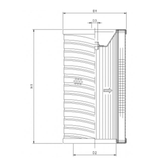 R730T60 Hydraulikfilterelement (Rücklauffilter)