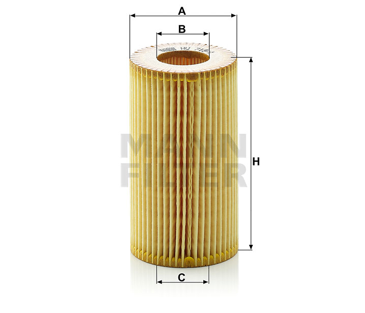 HU 718/1 y Ölfilterelement metallfrei
