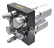 Multifaster DN12/DN20-2 x 1/2"- 2 x 3/4" BSPP beweglicher Teilstecker