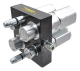 Multifaster DN12/DN20-2 x 1/2"- 2 x 3/4" BSPP beweglicher Teilstecker
