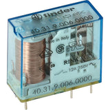 Leiterplatte/Steckverbinder rel.3,5mm.Pin 1CO 10A/6V DC/Agni