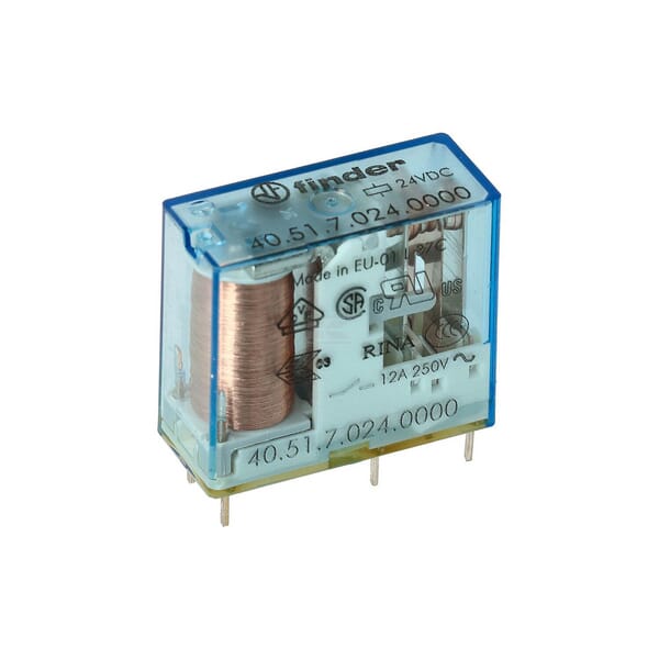PCB/Steckverbindung rel.5mm.pinning 1CO 10A/18V DC SENS/Agni