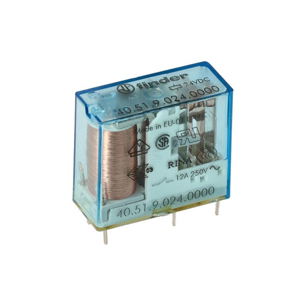 PCB/Steckverbindung rel.5mm.pinning 1CO 10A/24V DC SENS/Agni