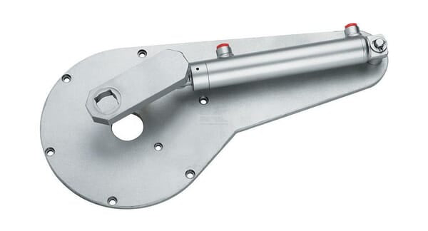 Hydraulikzylinder für Dreiwegehahn 6"