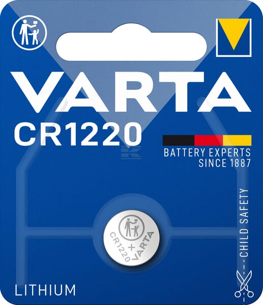Batterie CR 1220/3V Knopfzelle