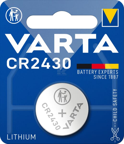 Trockenbatterie CR 2430 Varta