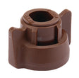 Düsenkappe 11 mm braun