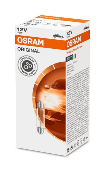 Glühlampe 6411 C10W 12V SV8.5-8 UNV1