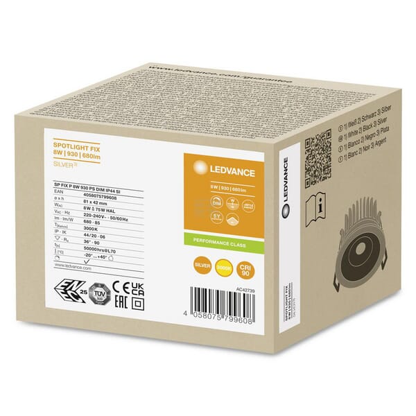 LED-Leuchte Spot 8W 830
