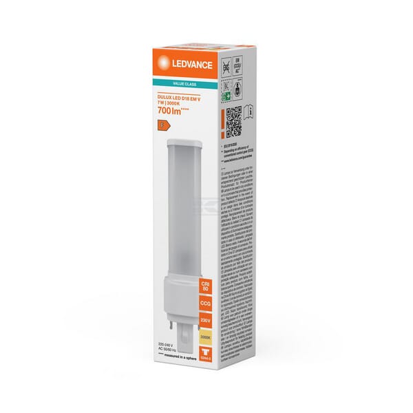 LED-Leuchtmittel 7W 830 G24D-2