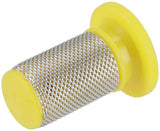 Filter mit Kugelrückschlagventil, gelb 80 mesh