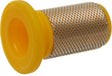 Zylindrischer Filter gelb 80 mesh