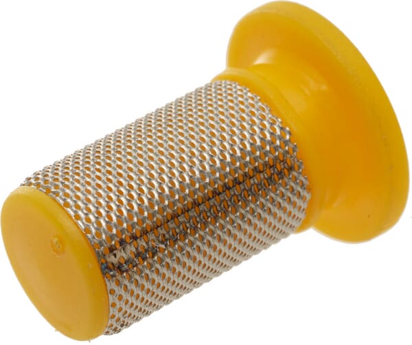Zylindrischer Filter gelb 80 mesh