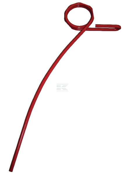 Eggenzinken, Länge 700mm, breite 38mm, spulen-innendurchmesser 95mm, Kramp