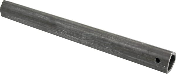 Profilrohr außen T40, dreieckig, Durchmesser 43,5 × 37,3 × 3,1 mm, L: 865 mm